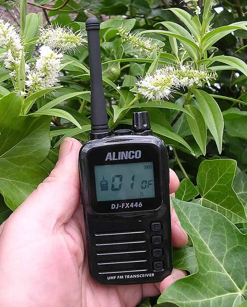ALINCO Alinco Dj-Fx446 Pmr446 New Ultra Compact License Free 2 Way Handheld Radio