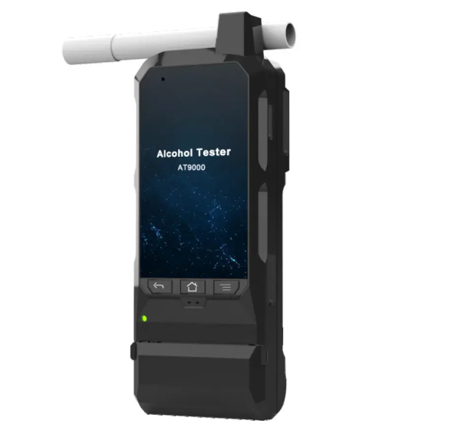 Alcohol Tester AT9000 Police Breathalyzer with Printer & Camera