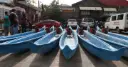 FRP Canoe Boat