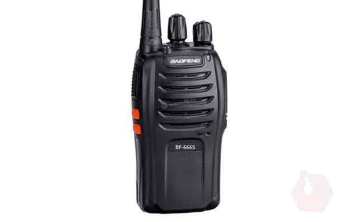 BF-666S Baofeng 5w Transreceiver UHF